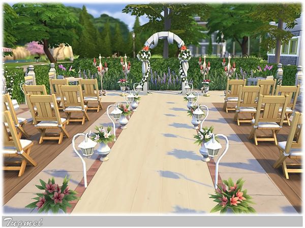 Wedding Place 01 By Tugmel At The Sims Resource Sims 4 Updates