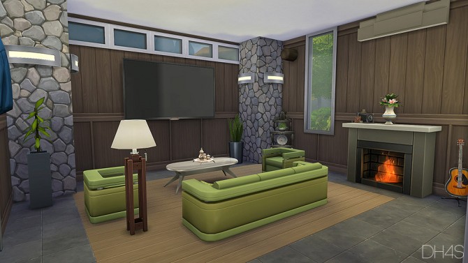 Modern Classic Livingroom by Samuel at DH4S » Sims 4 Updates