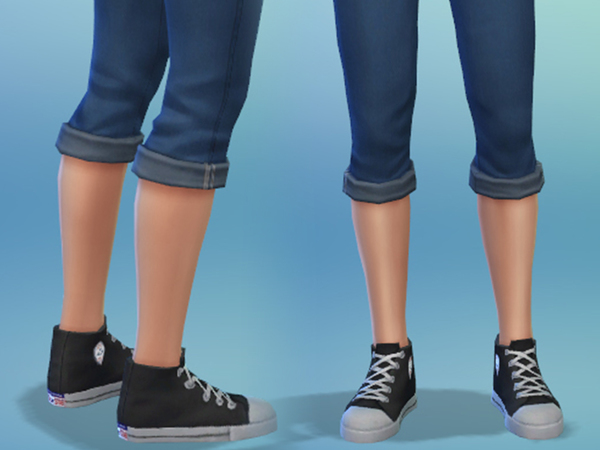 Converse High Tops by SimGoodie at The Sims Resource » Sims 4 Updates
