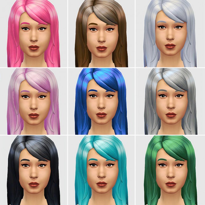 Sims 4 Hairstyle Sims 4 Downloads Sims 4 Updates