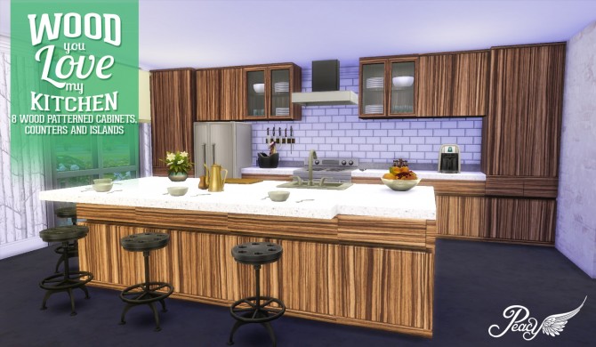 The sims 4. Кухни 9023