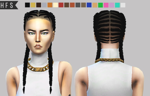 Sims 4 Cc Braids Hairstyles