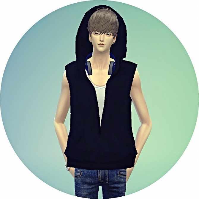 Male Ears Hood Vest Acc At Marigold Sims 4 Updates