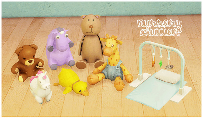 Nursery clutter 7 conversions at Lina Cherie » Sims 4 Updates