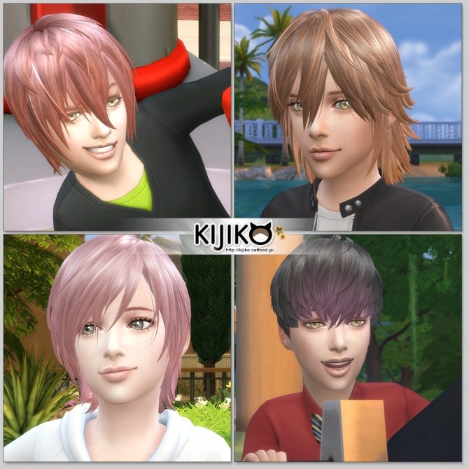 Hair For Kids Vol1 At Kijiko Sims 4 Updates