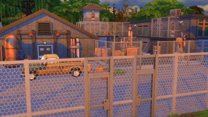 The Walking Dead Prison At Simply Ruthless Sims 4 Updates