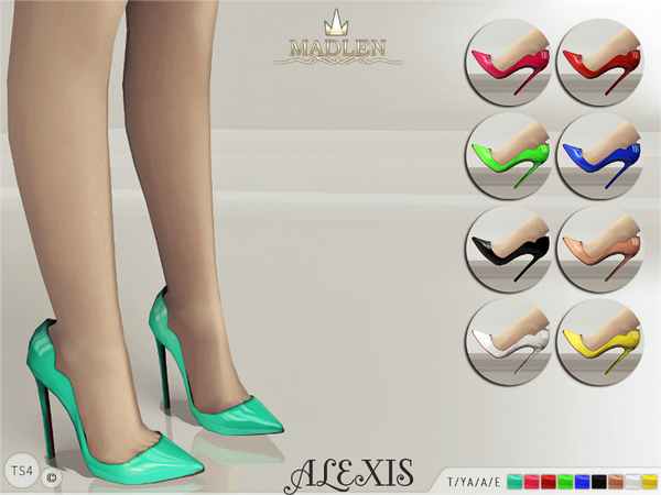 Madlen Alexis Shoes By Mj95 At Tsr Sims 4 Updates
