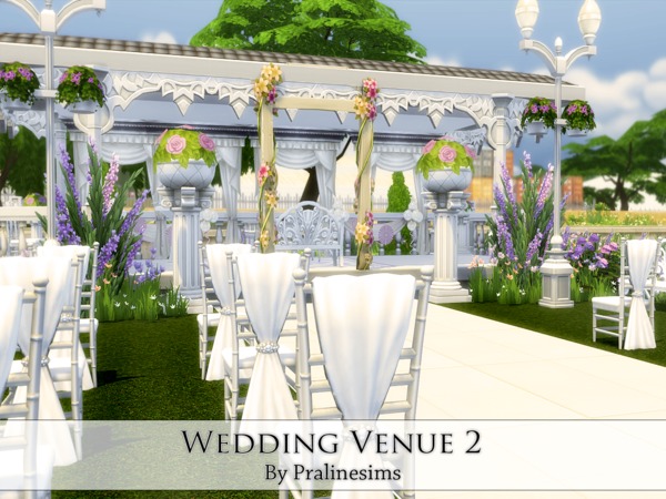 Wedding Venue 2 by Pralinesims at TSR » Sims 4 Updates