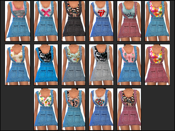 Denim Outfit 29 By Shakeproductions At Tsr Sims 4 Updates