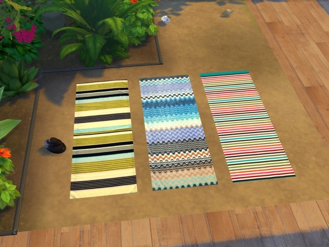 Beach Yoga Towel At Akai Sims Sims 4 Updates