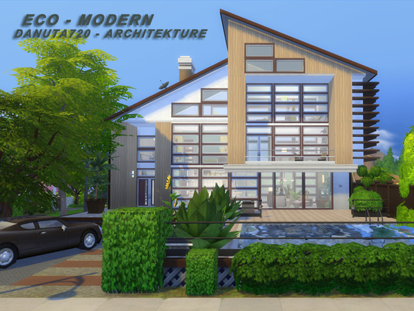 Eco Modern House By Danuta720 At Tsr Sims 4 Updates