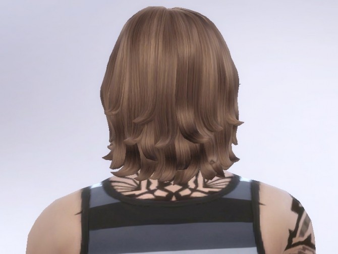 Long Wavy Swept Hair Retexture at Tatyana Name image 119 670x503 Sims 4 Updates