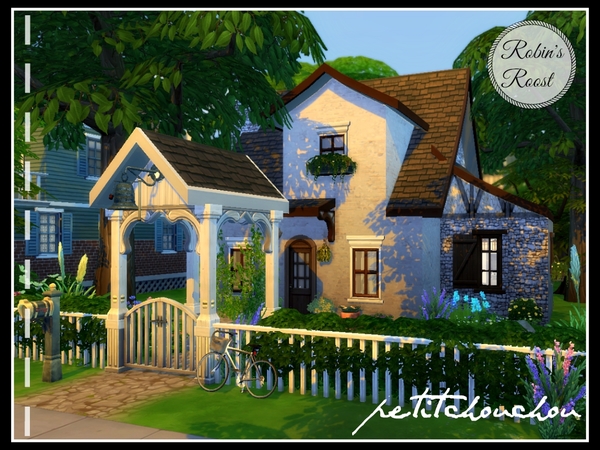 Robins Roost house by petitchouchou at TSR image 31 Sims 4 Updates