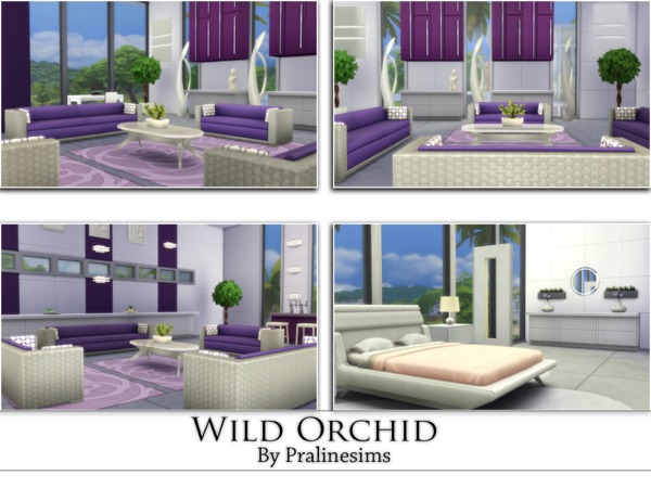Wild Orchid house by Pralinesims at TSR image 54 Sims 4 Updates