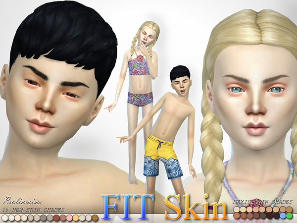 Ps Fit Skin Shades All Ages Ao N By Pralinesims At Tsr Sims Updates