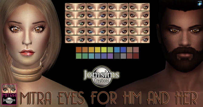 Mitra Eye Mask At Jomsims Creations Sims 4 Updates