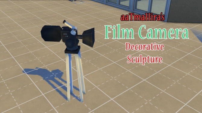Film Camera by aaTmaHira at Mod The Sims » Sims 4 Updates