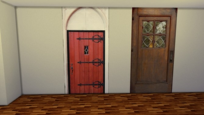 FAKE DOORS at Leo Sims image 1858 670x377 Sims 4 Updates