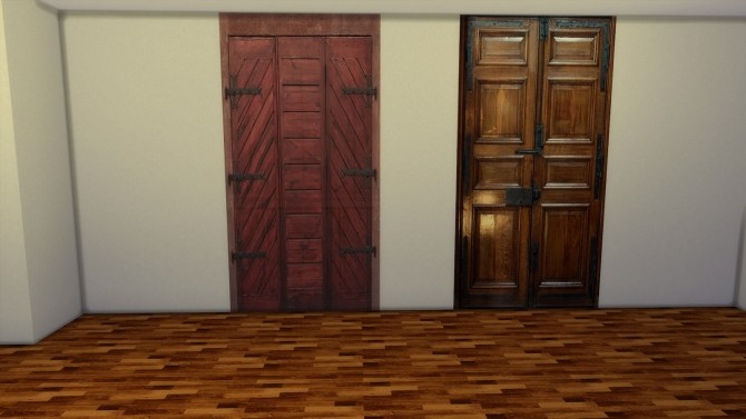 FAKE DOORS at Leo Sims image 1946 670x377 Sims 4 Updates