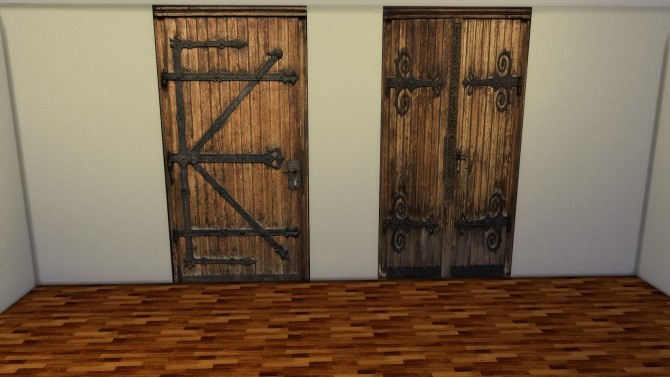 FAKE DOORS at Leo Sims image 2047 670x377 Sims 4 Updates