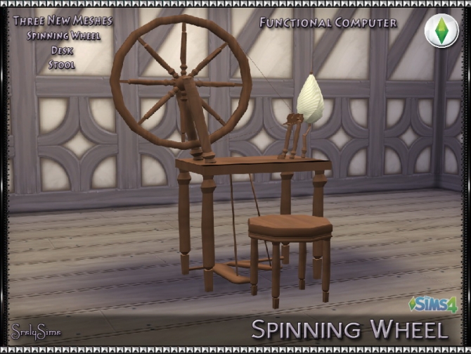 Spinning Wheel at SrslySims » Sims 4 Updates