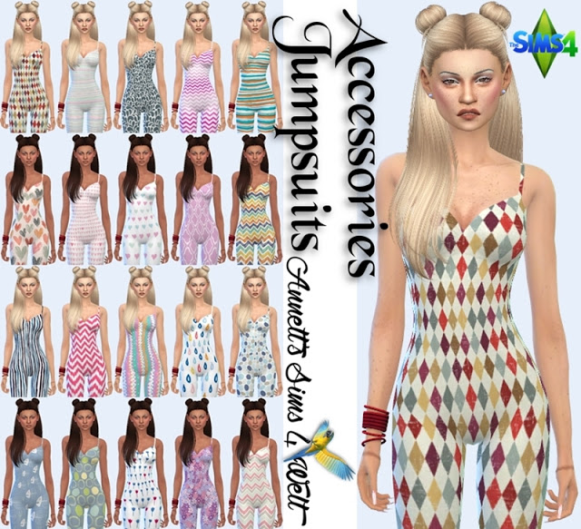 Annetts Sims 4 Welt: Accessory Bodysuits Dancing