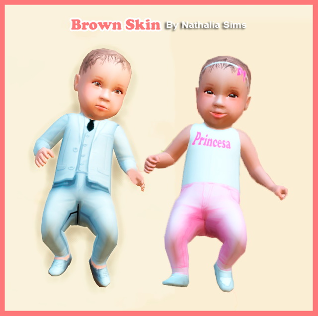 Skins of Baby Set 3 at Nathalia Sims » Sims 4 Updates