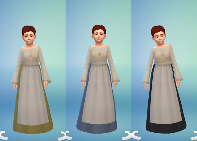 Simply Rococo Dress at Historical Sims Life » Sims 4 Updates