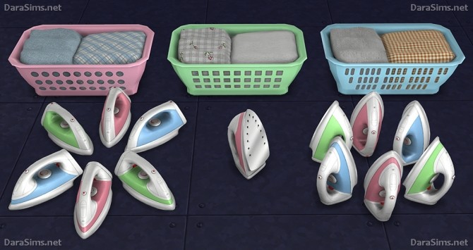 Laundry Decor Set at Dara Sims image 253 670x355 Sims 4 Updates