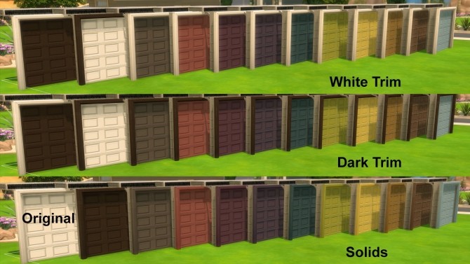  How To Make A Fake Garage Door Sims 4 with Modern Design