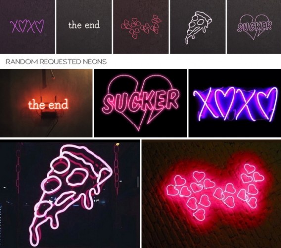 tumblr signs neon 4 » TS4 neon » best Sims CC downloads Updates