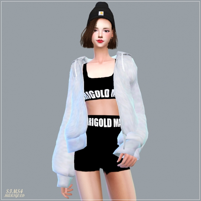 Acc Loosefit Hood Jacket At Marigold Sims 4 Updates 778