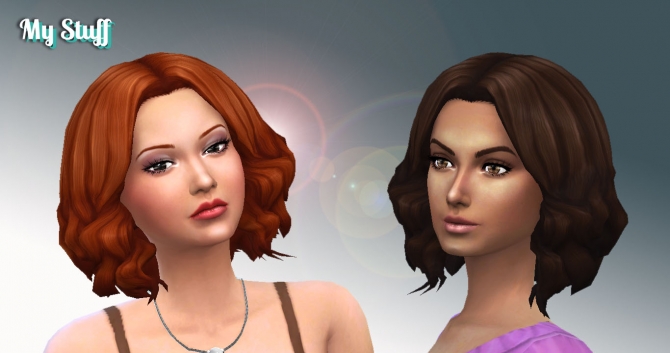 Aurora Hair Version 2 At My Stuff Sims 4 Updates