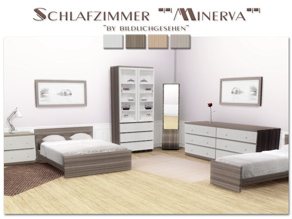 Minerva Bedroom By Bildlichgesehen At Akisima Sims 4 Updates