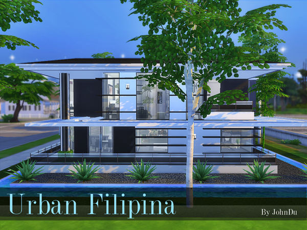 Urban Filipina house by johnDu at TSR пїЅ Sims 4 Updates picture picture