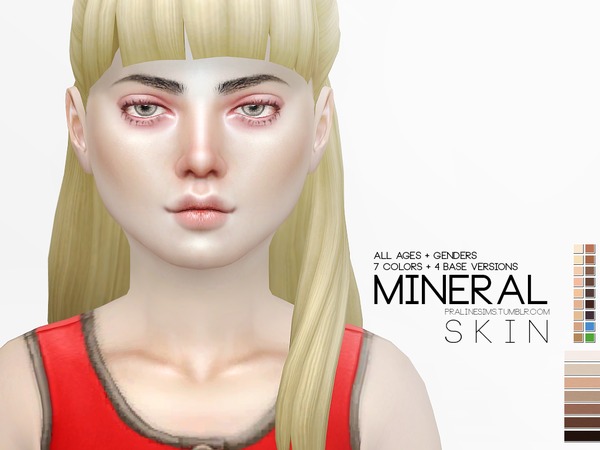 Ps Mineral Skin By Pralinesims At Tsr Sims Updates