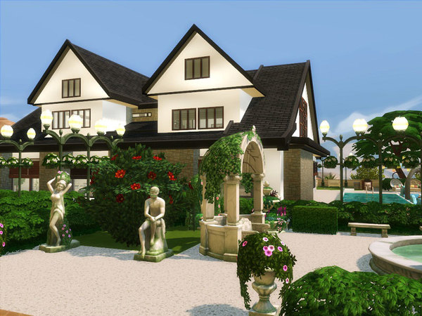 Astrid Luxury House No Cc By Danuta720 At Tsr Sims 4 Updates
