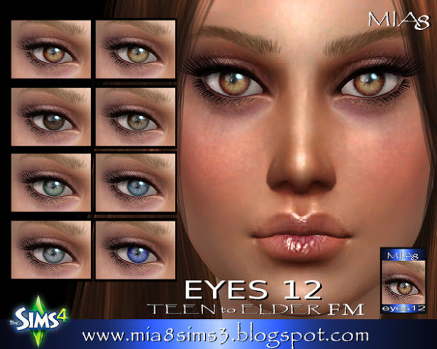 Sims 4 Contact Lenses Downloads Sims 4 Updates