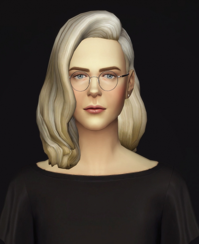 Long Wavy Classic Edit V3 F at Rusty Nail » Sims 4 Updates