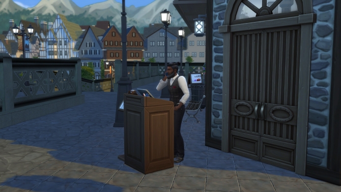 English Pub And An Old Town House By StrawberryLV At Mod The Sims