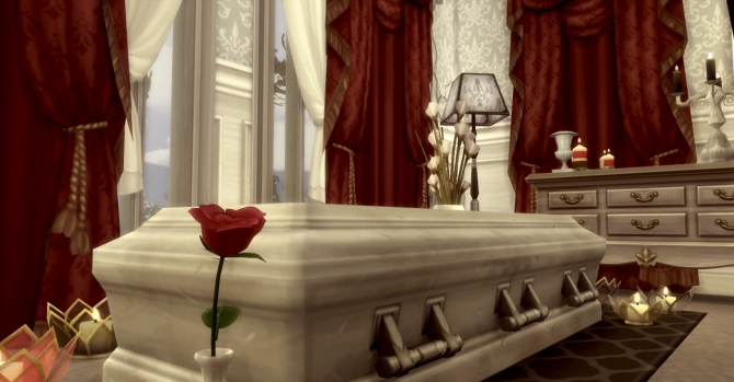 Romantic Vampire Room at ConceptDesign97 » Sims 4 Updates