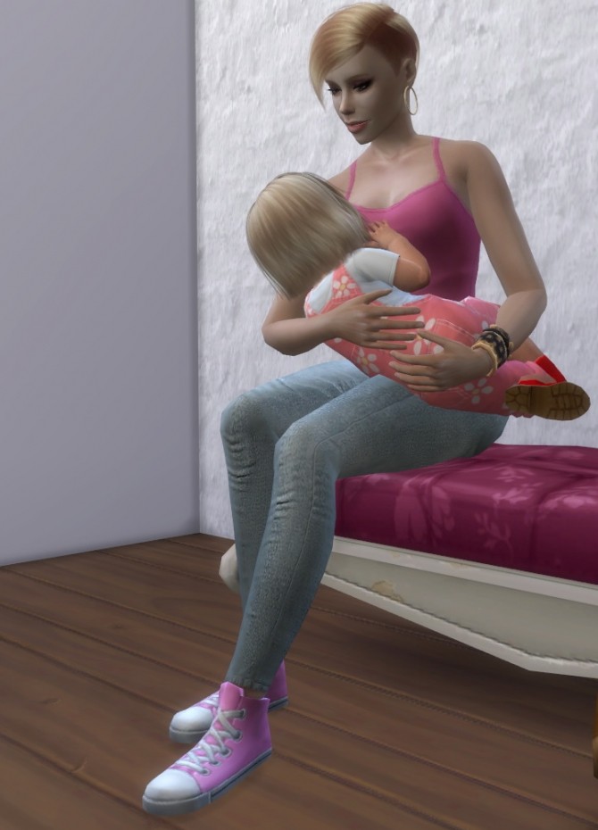 Happy first Birthday Poses for Mother and Toddler by buitefr1 at Mod