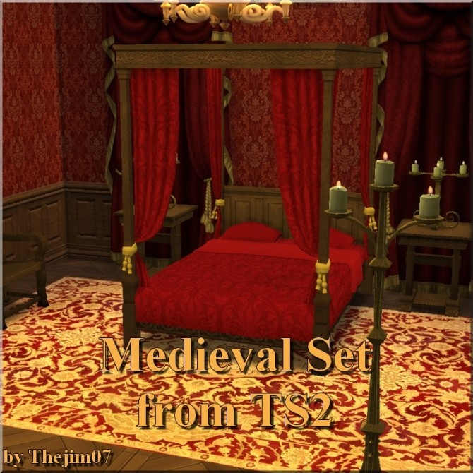 Medieval Set From Ts2 By Thejim07 At Mod The Sims Sims 4 Updates
