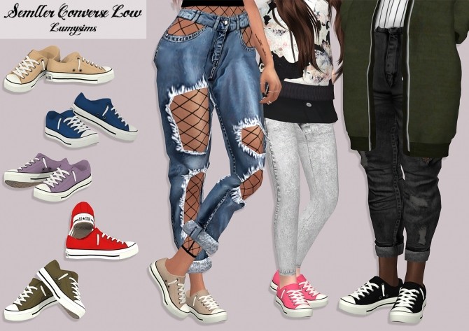 converse shoes sims 4