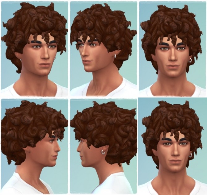 More Tight Curls A At Birksches Sims Blog Sims 4 Updates