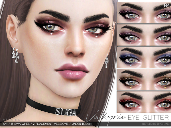 Valkyrie Eye Glitter N41 By Pralinesims At Tsr Sims 4 Updates