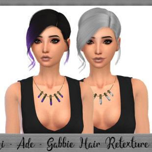 LeahLillith Bling Hair Retexture At Alessana Sims Sims 4 Updates