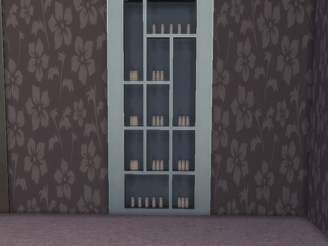 Hidden Bookcase Door Empty And Slotted By Reitanna At Mod The Sims
