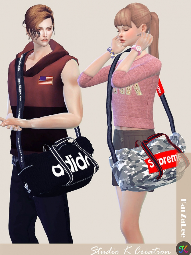 Sports bag at Studio K-Creation » Sims 4 Updates