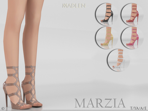 Madlen Marzia Shoes By Mj95 At Tsr Sims 4 Updates